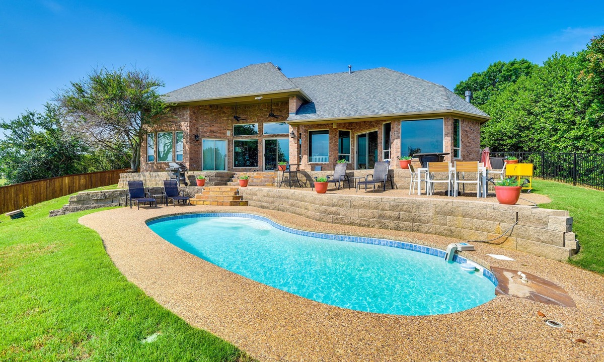 Little Elm House | Poolside Fun! Private Lakefront Little Elm Escape