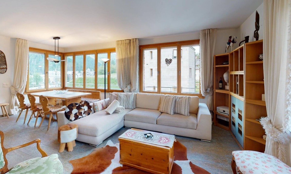 Sankt Moritz-Bad Apartment | Popular and centrally located residential building in St.