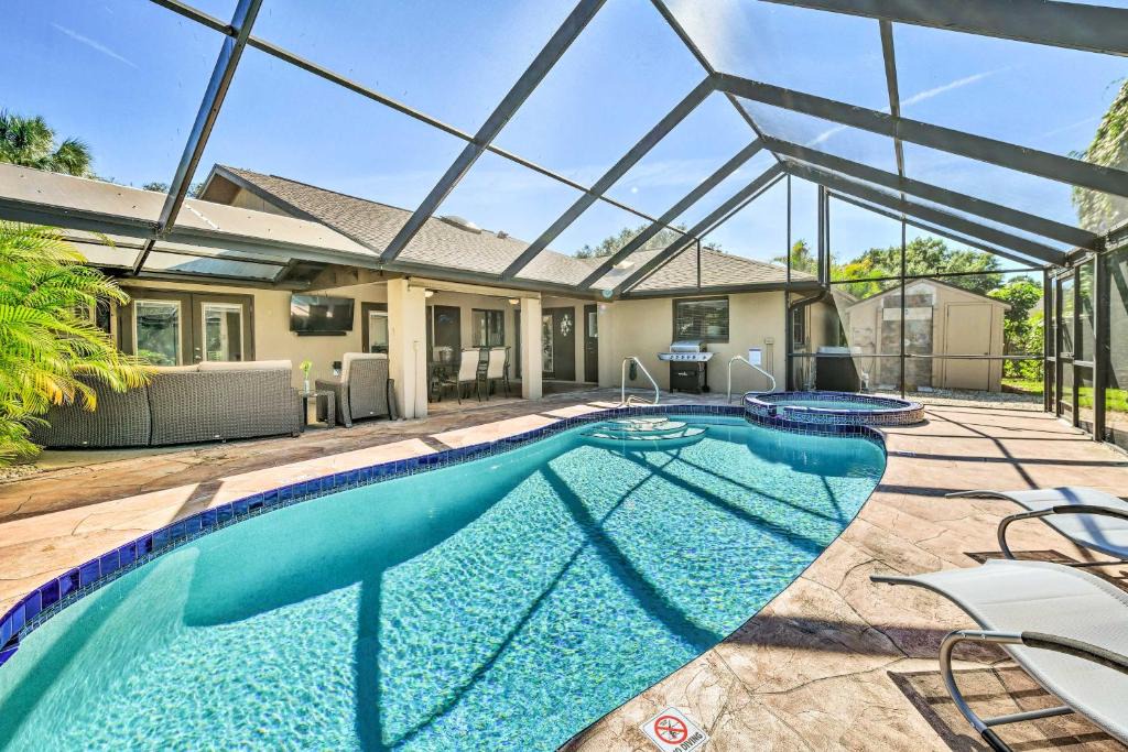 Port Charlotte House | Port Charlotte Retreat w/Heated Pool & Spa!