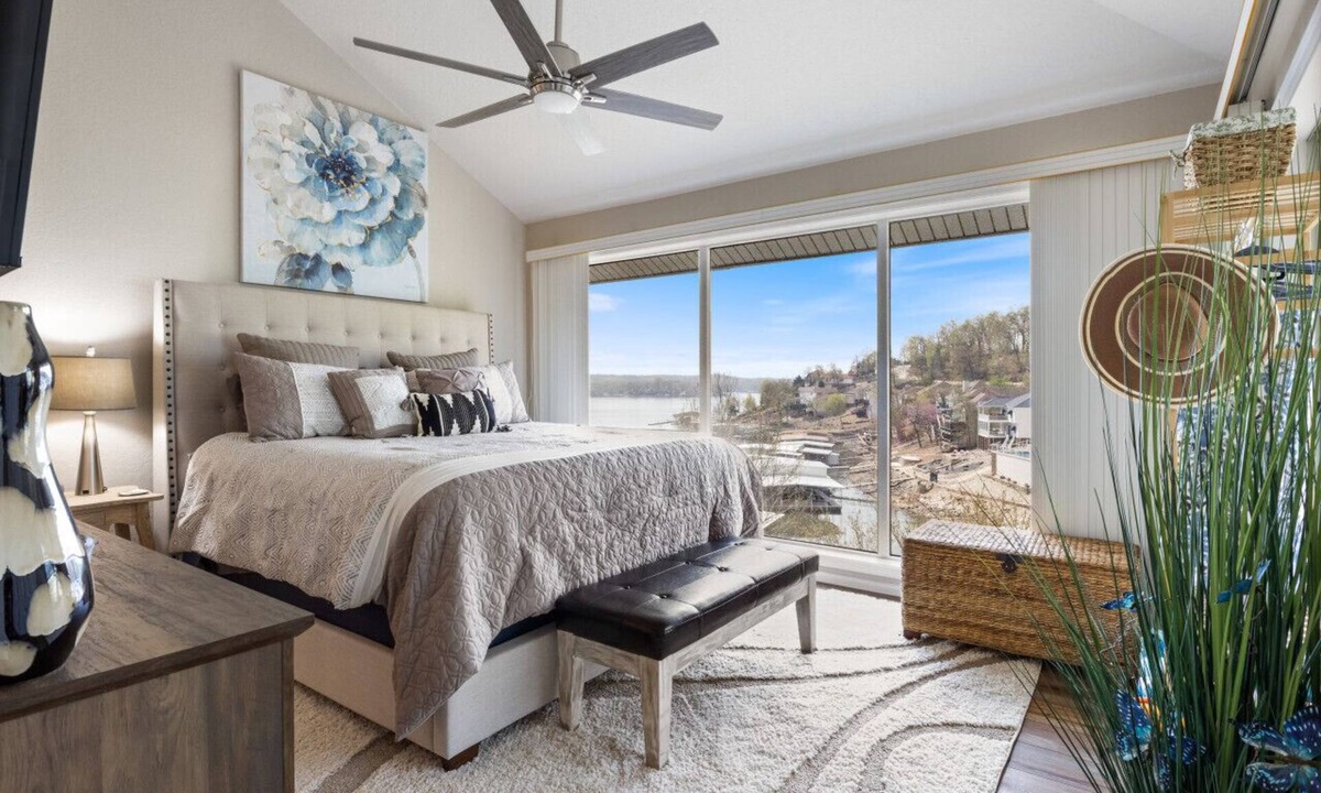 Village of Four Seasons Condo | Posh Penthouse-Top Floor, Waterfront, Pools, & Pickleball!