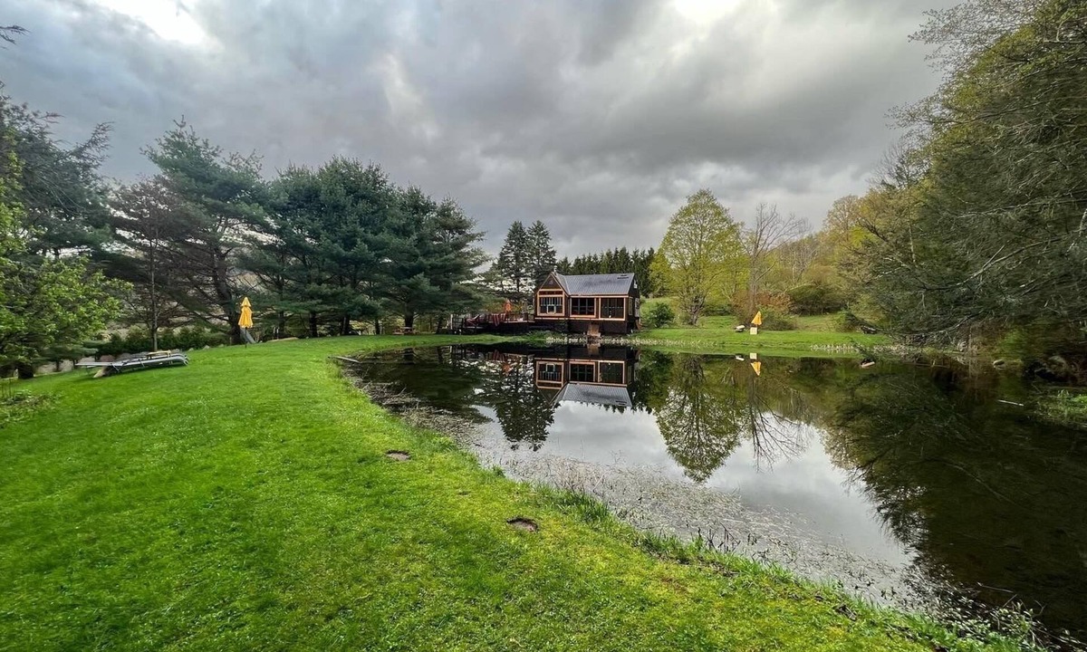 Downsville House | Pravite Cottage in the Woods