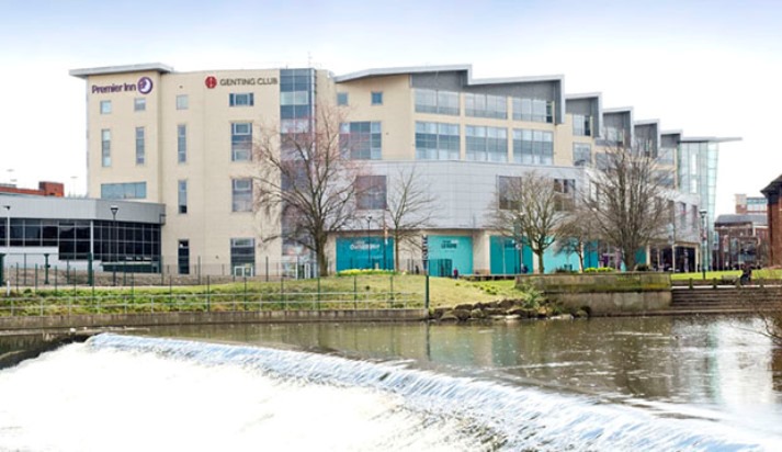 Derby Hotel | Premier Inn Derby CC Riverlights