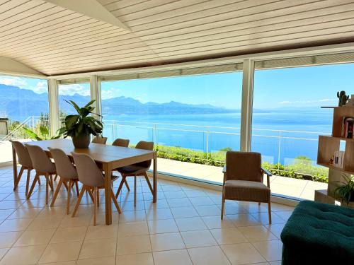 Grandvaux Villa | Premium Villa with Jacuzzi & Panoramic Lake View Lavaux