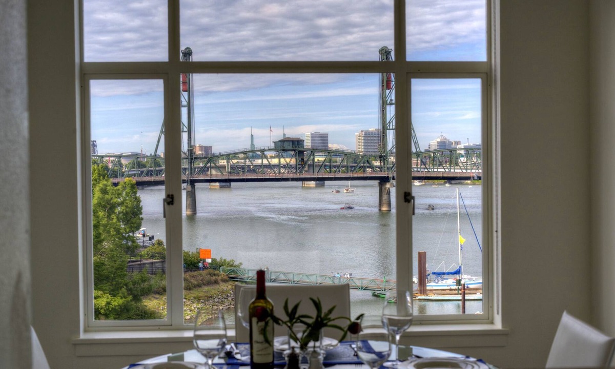 Downtown Portland Condo | Prime River View: spacious, light-filled top floor corner unit downtown