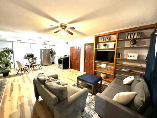 Gastonia Apartment | Private 1BR Mins to Downtown, Serene Backyard