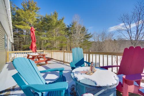 Jewett House | Private 7-Acre Retreat On-Site Pond, Streams