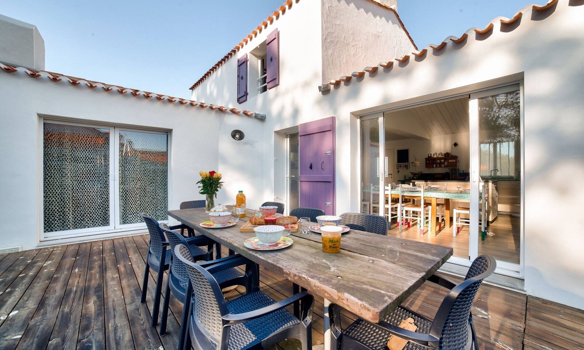 Barbatre House | Private access to the beach - House for 6