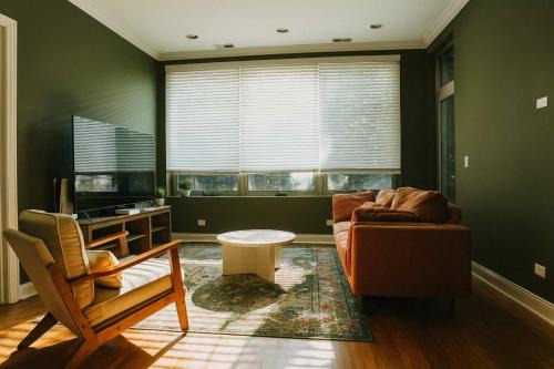 River West Apartment | Private Balcony 1 Garage Parking Sleeps 6