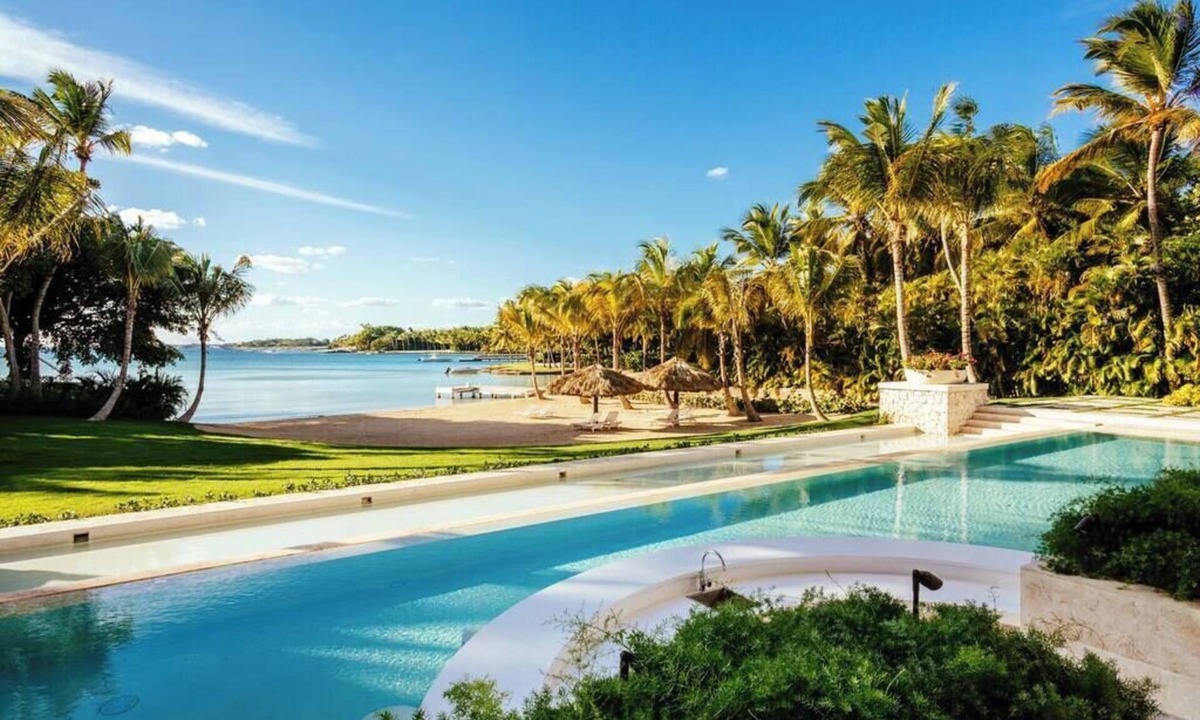 Casa de Campo Villa | Private Beach Estate w Pool, Elevator, Chef+Butler