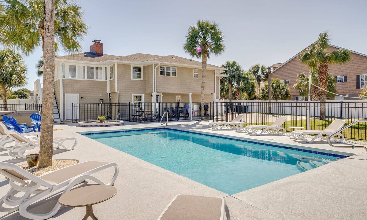 Ocean Drive House | Private Beach House with pool & hot tub + Free Attraction Tickets!
