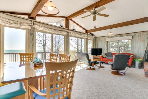 Greenbush House | Private Beach Waterfront Home on Lake Huron!