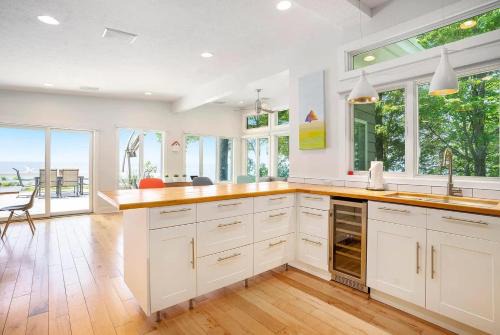 Port Sheldon House | Private Beachfront Lake Michigan Getaway