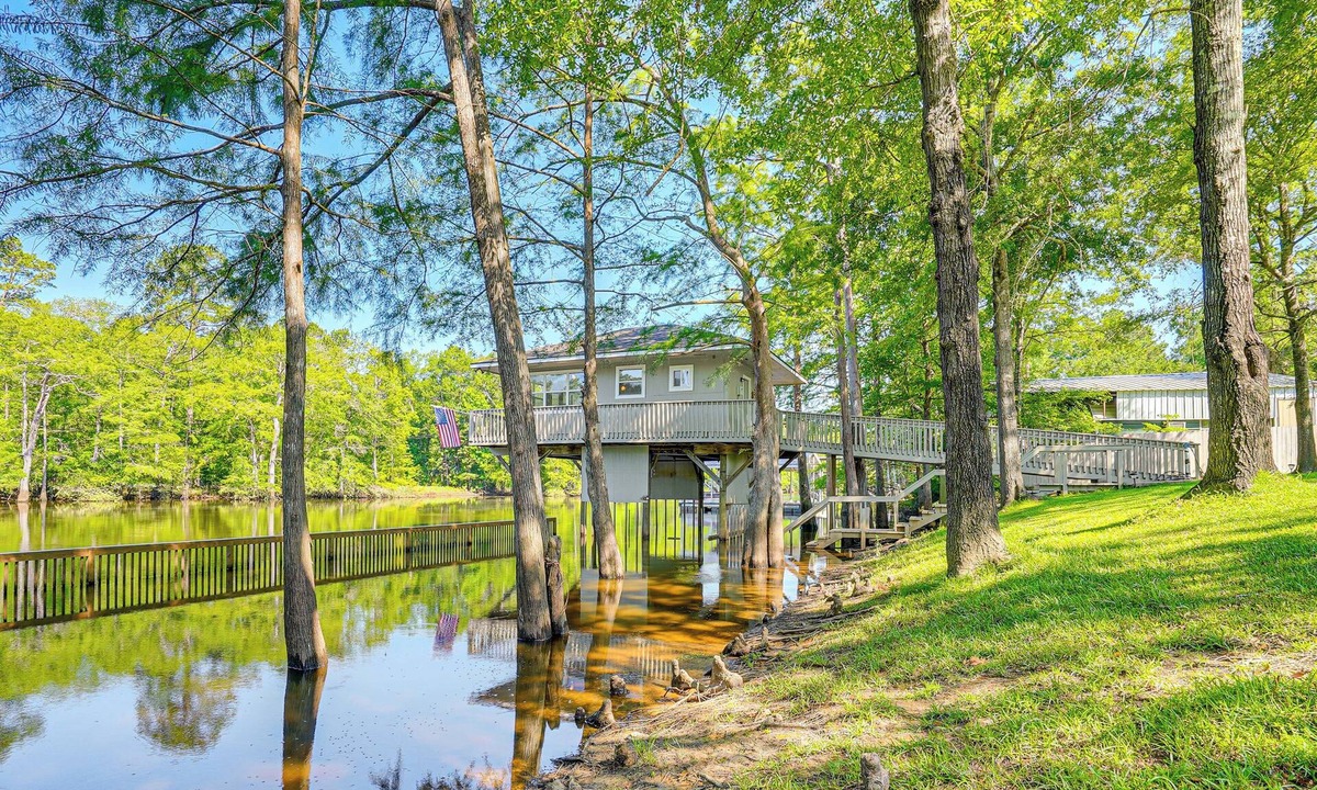 Jefferson House | Private Boat Launch! Riverfront Jefferson Retreat