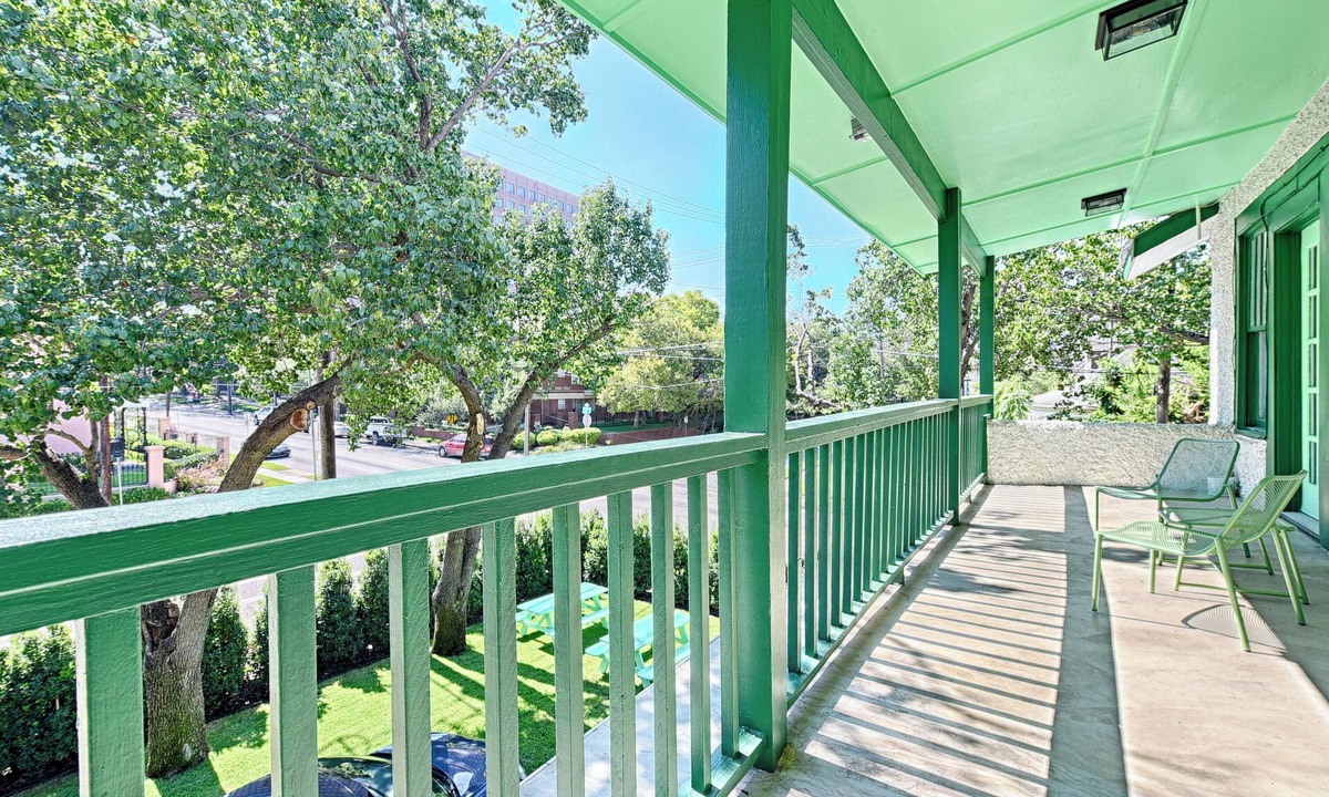 Uptown Apartment | Private Deck! Pets! Trolley! 1BD 1BA! New!