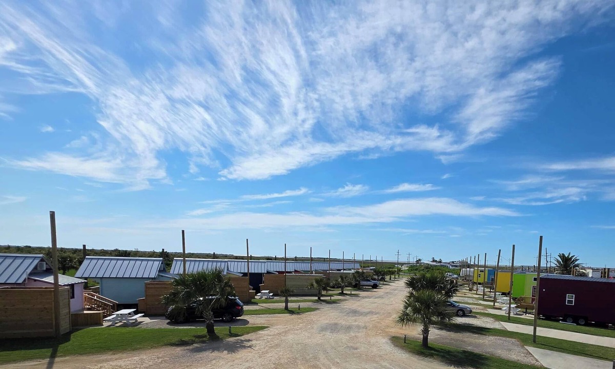 Port Bolivar House | Private Deluxe RV SITE #1 - RV Parking only- no accommodations