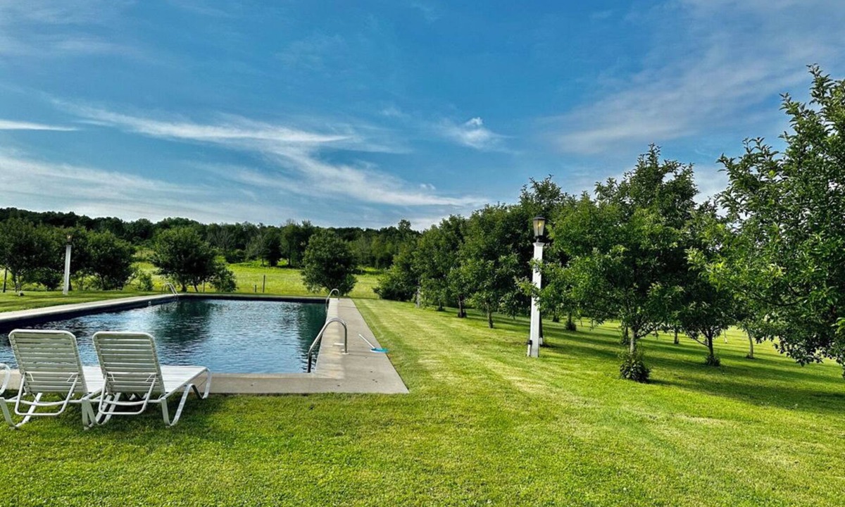 Trumansburg House | Private Estate in the Finger lakes, Heated Olympic pool.