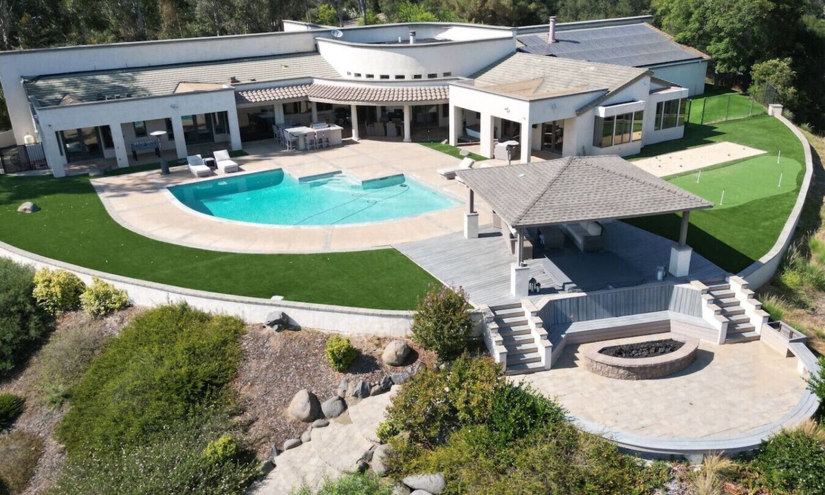 Lake Hodges House | Private Gated 6BR Luxury Estate, Gym, Lake View