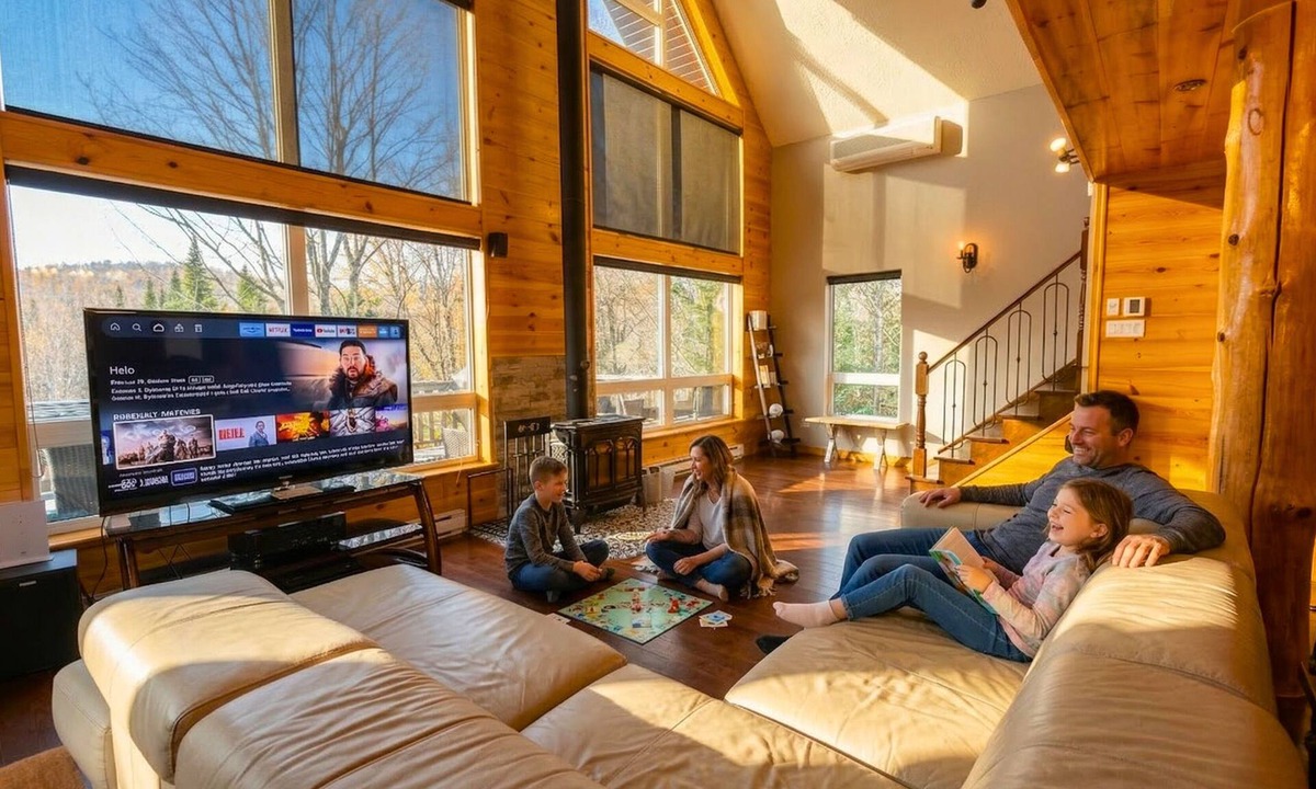 Val-des-Lacs Ski Chalet | Private Hot Tub | Hiking | Skiing | Carriole