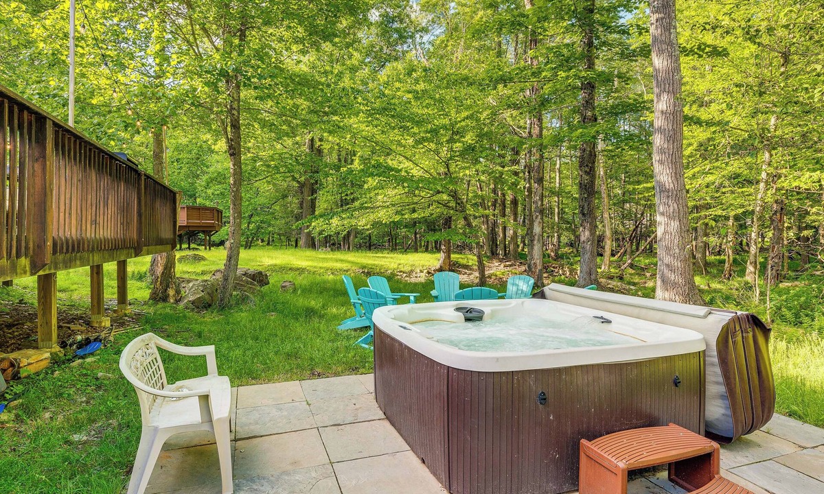 Locust Lake Village Cottage | Private Hot Tub + Lake Access: Poconos Escape!