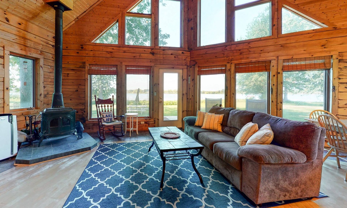 North Hero House | Private island getaway with beach access, lake views, and WiFi