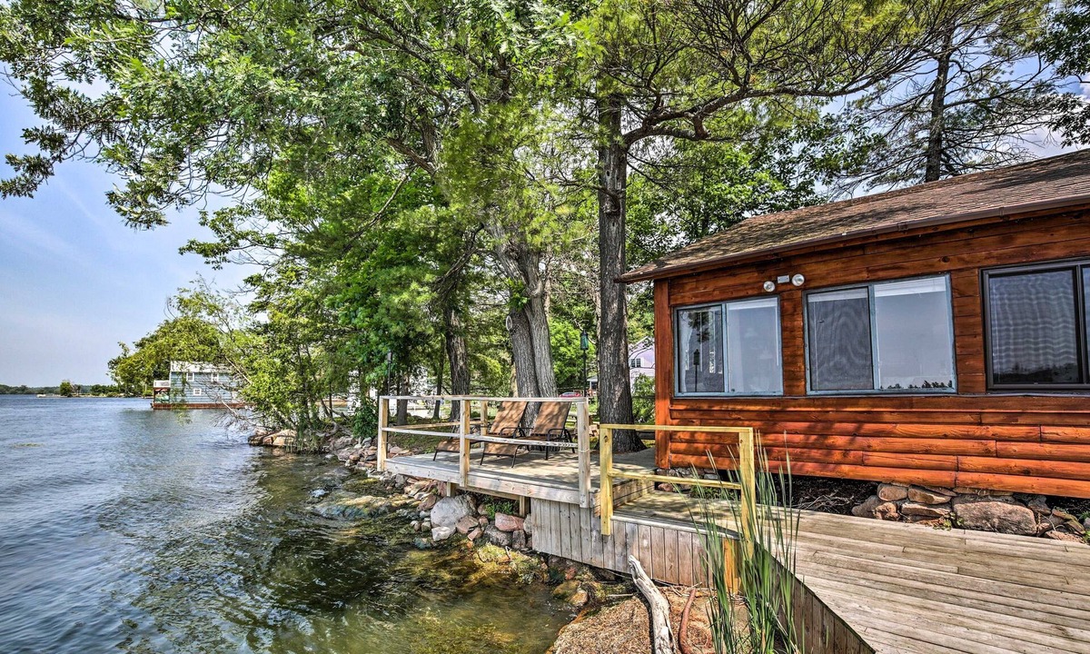 Chippewa Bay Cabin | Private Island with Land Access by RedAwning