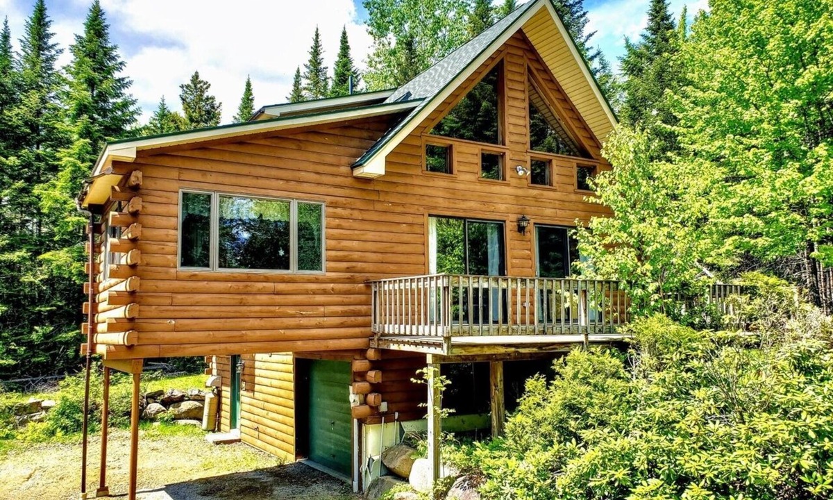 Rangeley Ski Chalet | Private Log Home in Rangeley! With marina access.