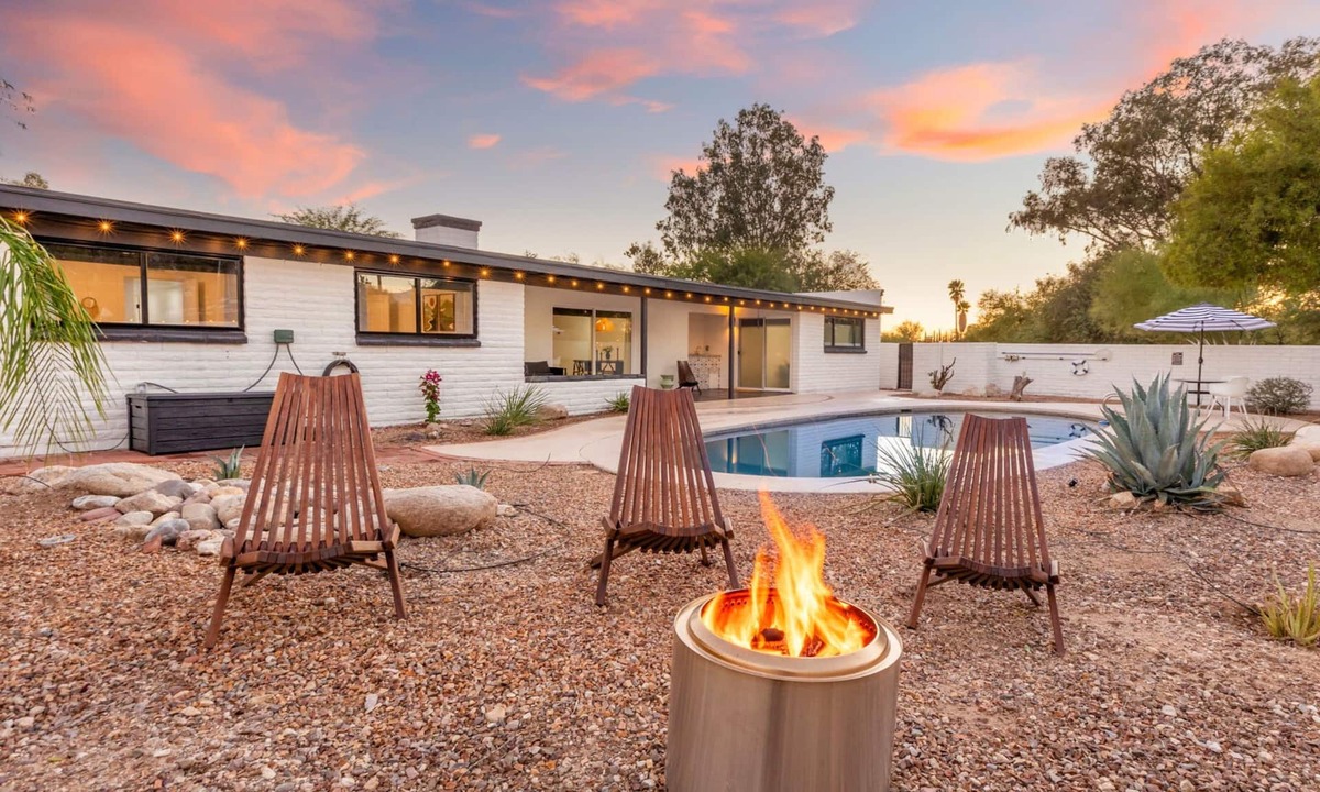 Bel Air Ranch Estates House | Private Memorial Day Oasis with Pool, Hot Tub, FirePit, Hiking, Golf & Trails