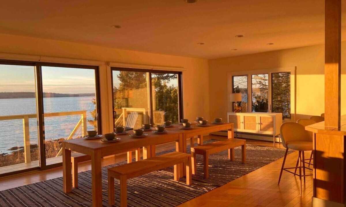Trenton House | Private Oceanfront, Acadia Views, Near Bar Harbor