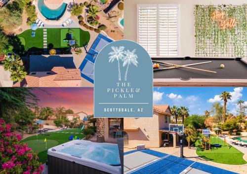 Arabian Crest House | Private Pickleball Resort Spa Pool & Playground