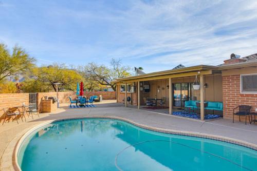 Casas Adobes Estates House | Private Pool and Fire Pit! Walkable Tucson Retreat