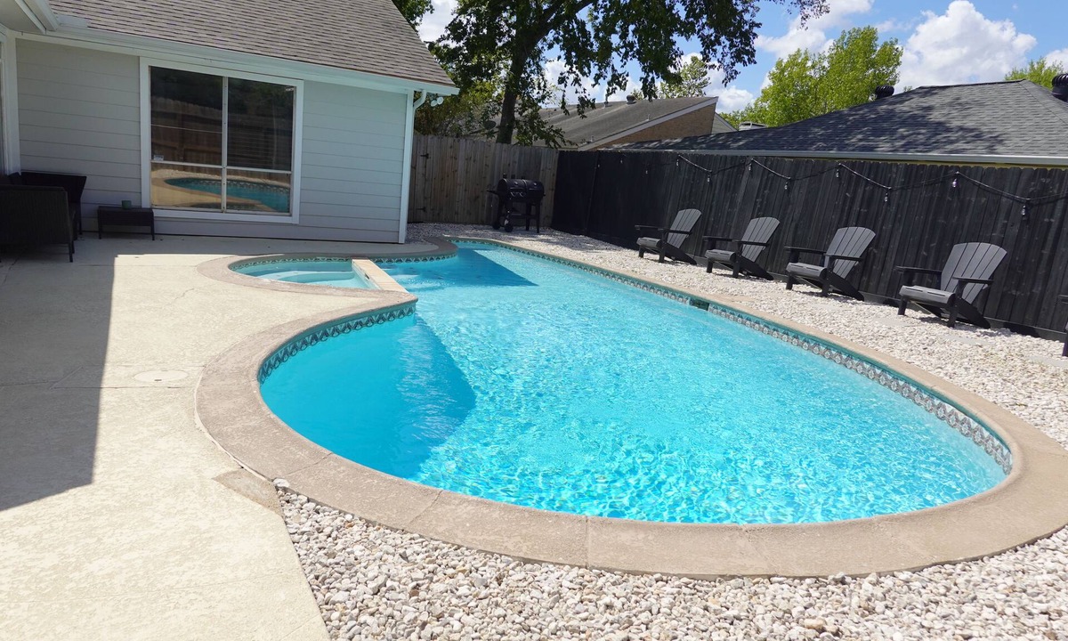 Stafford House | Private pool at The Stafford Oasis!