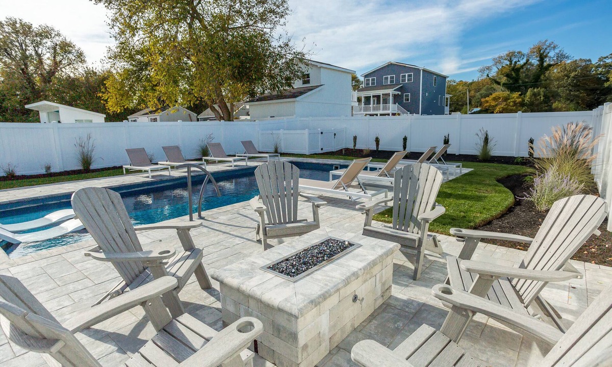 Rehoboth Beach House | Private Pool Fire Pit Rehoboth Beach Home w/Parking
