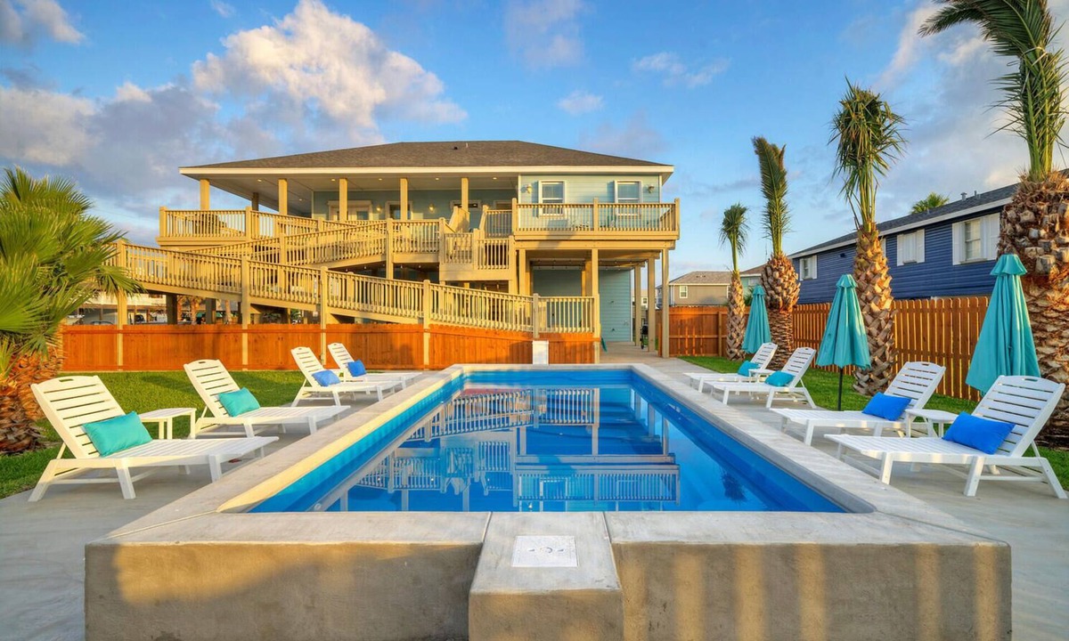 Leeward Sands House | Private Pool, Game Room + Fire Pit Golf Cart Zone Near Beach | Beacharita