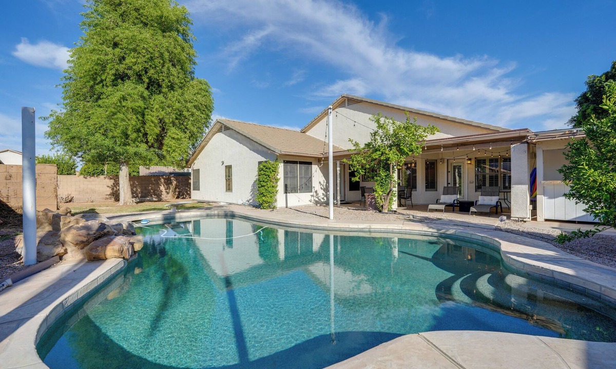 Gilbert Ranch House | Private Pool: Group-Friendly Gilbert Getaway!