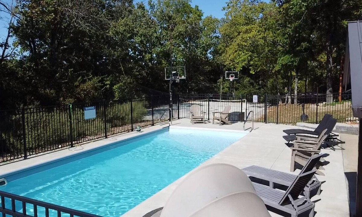 Branson Theater District House | Private Pool - Pickleball - Hot Tub - Theatre Room