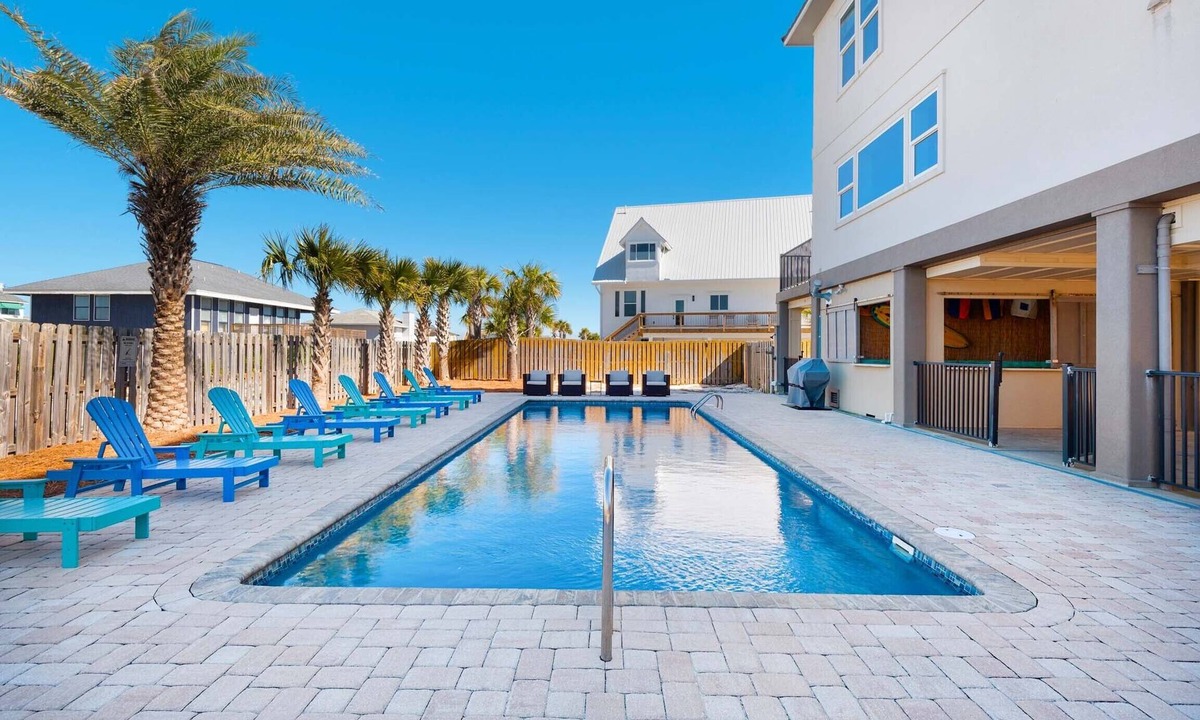 Pensacola Beach House | 🌴🌞Private Pool + Stunning Gulf Views | Perfect for Groups | Emerald Oasis🌴🌞