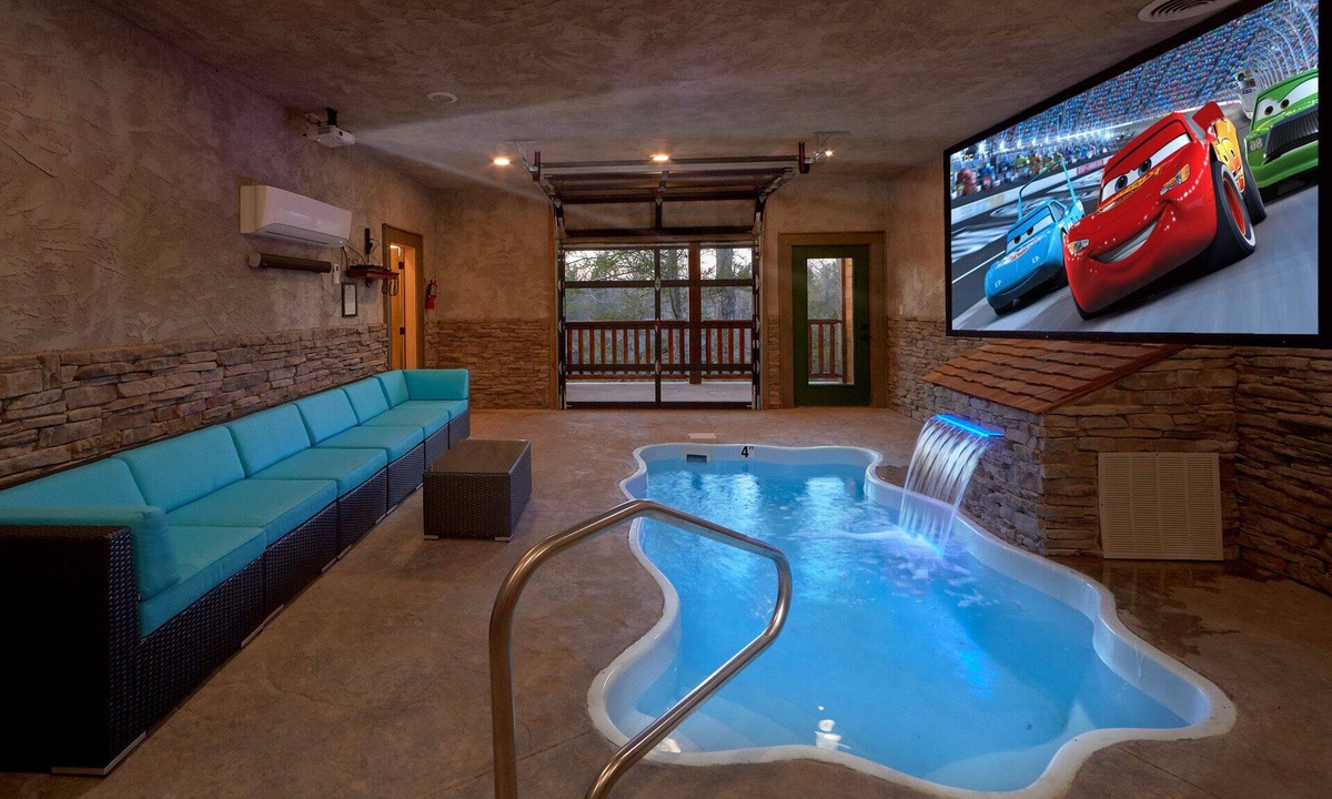 Hemlock Hills Cabin | Private Pool |Theater | Hot Tub!