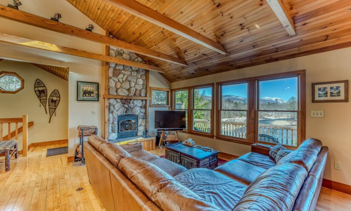 North Woodstock House | Private River Access & Mtn Views