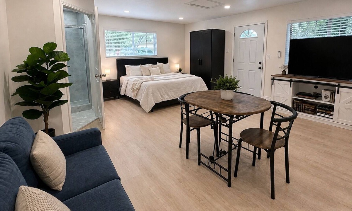 North Long Beach Apartment | Private studio in north Long Beach with refreshing AC
