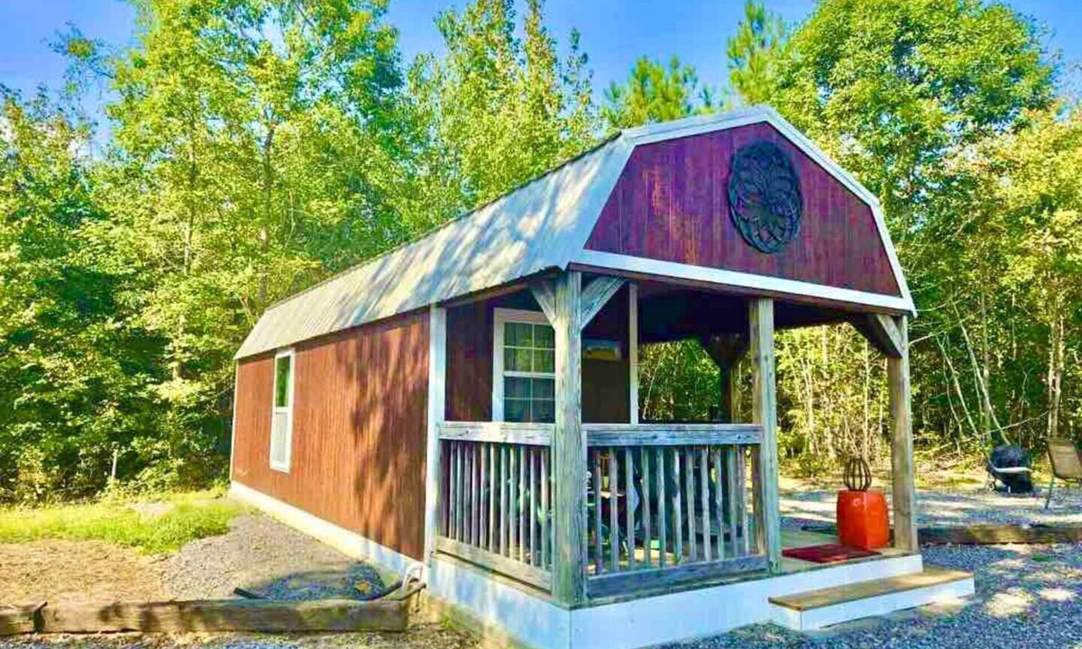 Cook Springs House | Private TinyBarn cabin in Woods