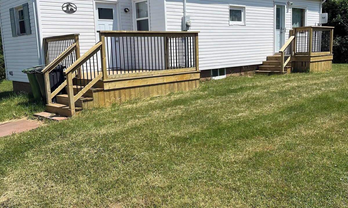 Summerside House | Private two bedroom home near Summerside with office; AC; fireplace; TV; wifi