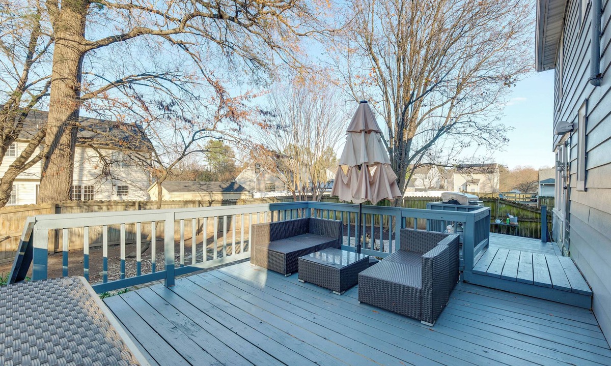 Glen Allen Apartment | Private Yard & Deck: Long-Term Stay in Glen Allen!