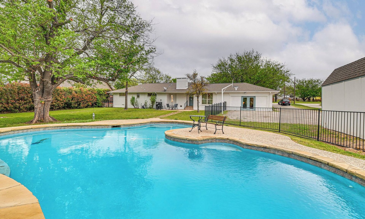 Prosper House | Private Yard + Outdoor Pool: Spacious Prosper Home