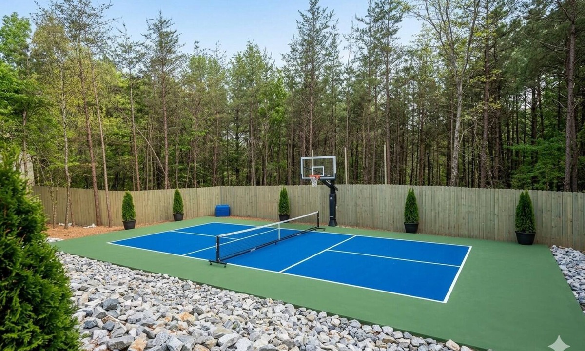 Cleveland Cabin | Pro Pickleball & Steps to the Winery