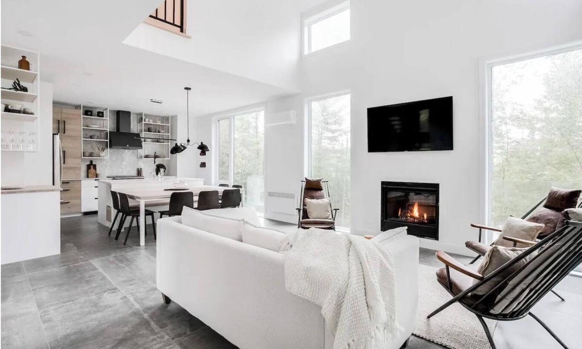 Morin Heights Ski Chalet | Propriété de luxe avec spa