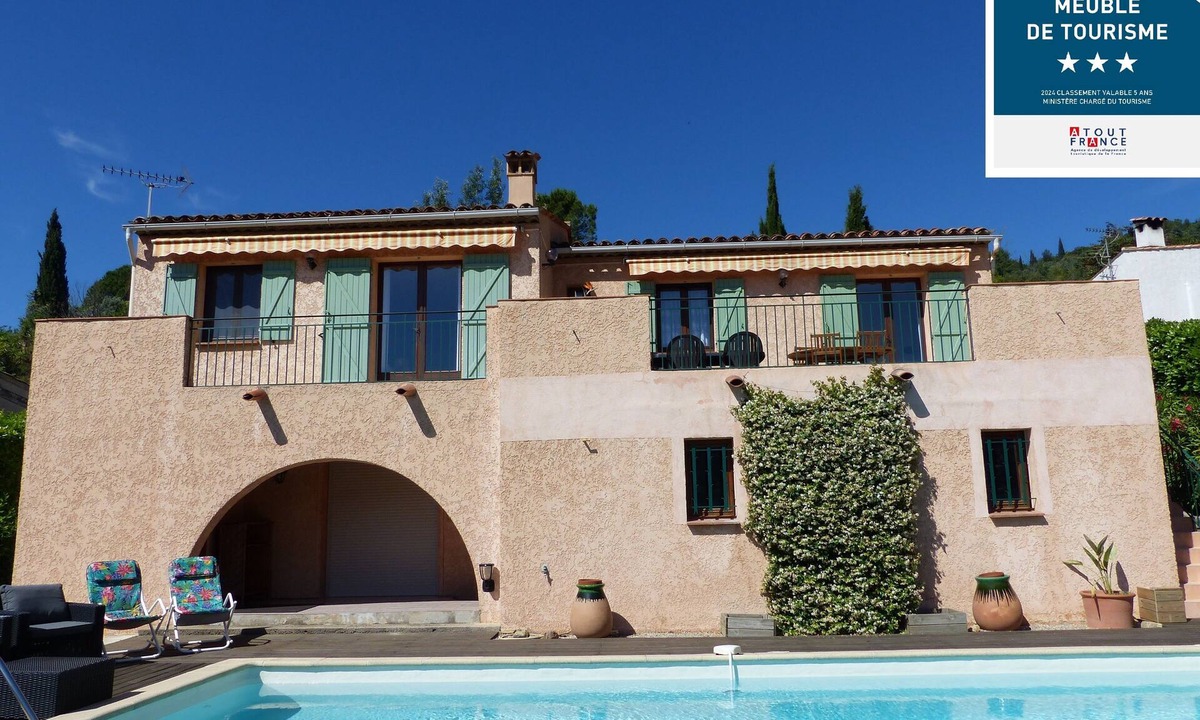 Seillans Villa | Provencal villa with pool, exceptional view