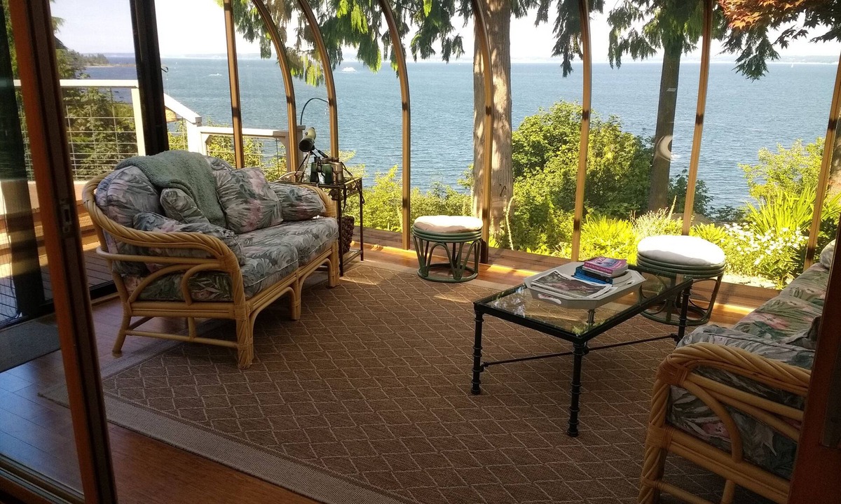 Port Ludlow House | Puget Sound Waterfront Home. Incredible 220 deg. views on Olympic Peninsula, WA.