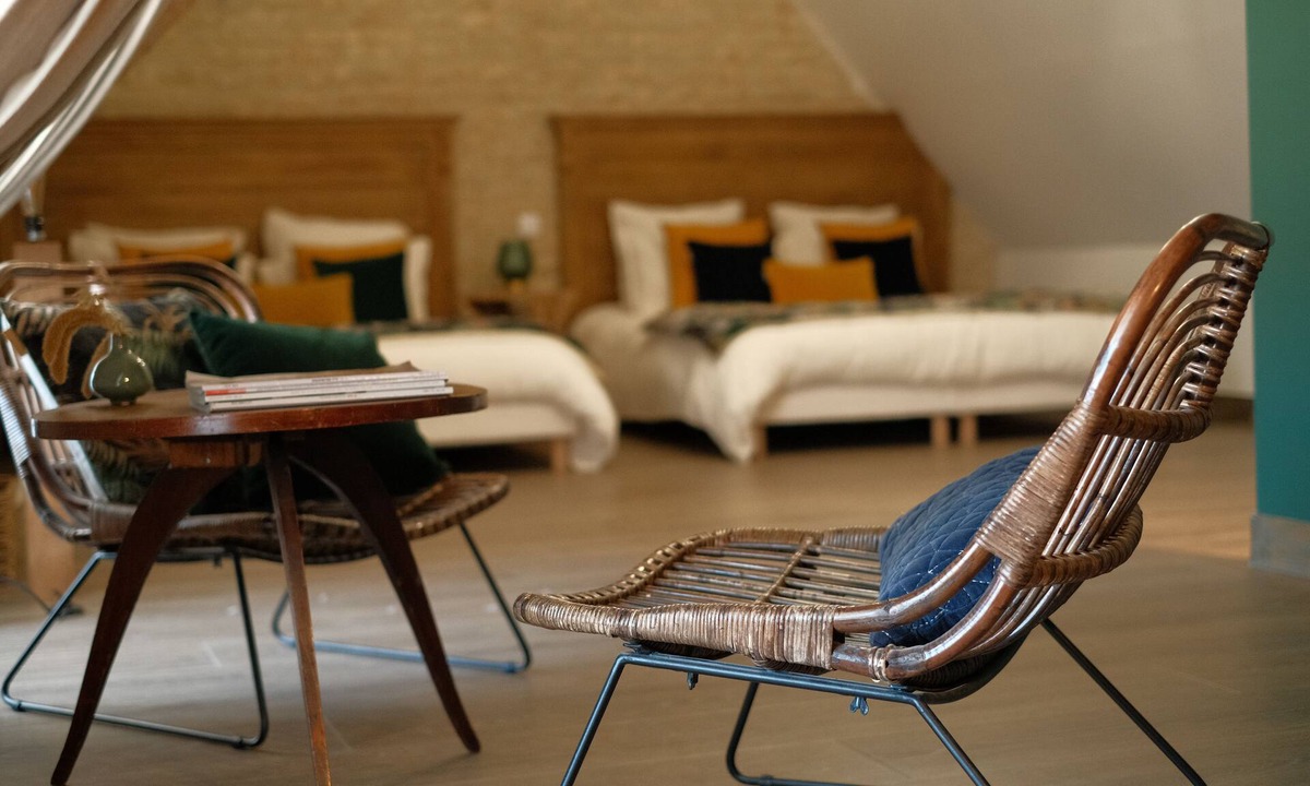 Le Fresne-Camilly Bed & Breakfast | Quadruple room last floor