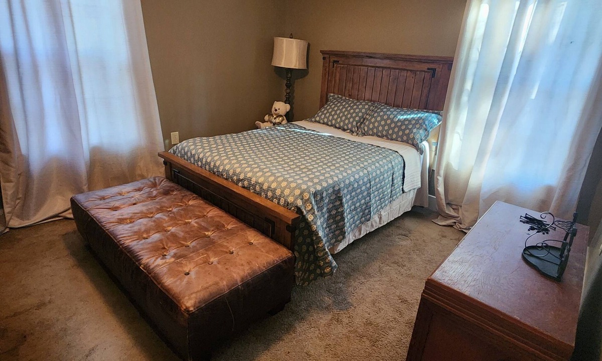 Dadeville House | Quaint 2-bedroom house with balcony that serves as another bedroon.