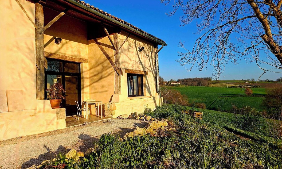 Marsac Cottage | Que Pour 2,Cottage La Detente, 1-bedroom with swimming pool and AC Mauroux, Gers
